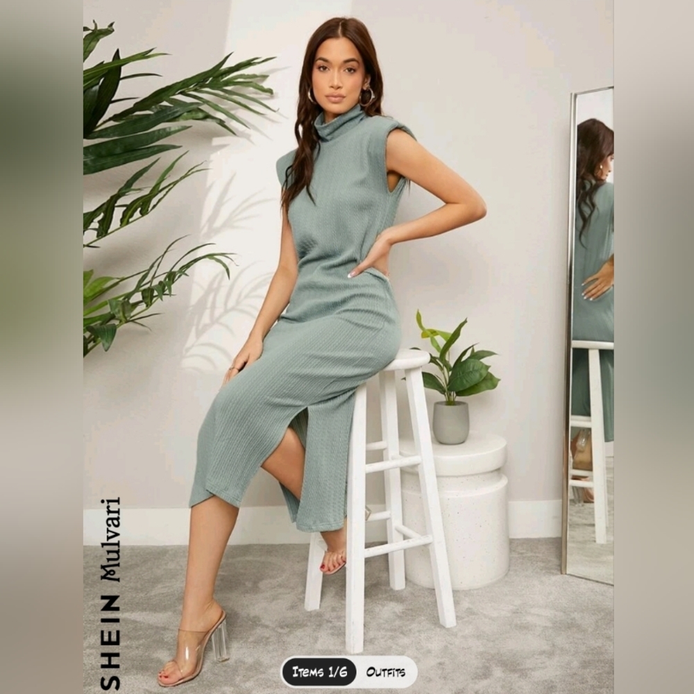 Sage Green Dress